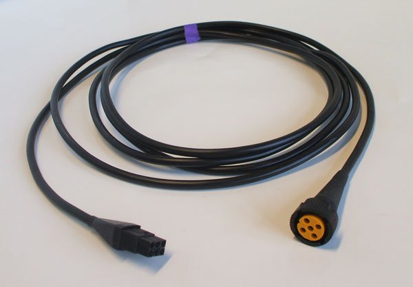 Anschlu�kabel 200cm lang, links  Bajonett/6Polstecker