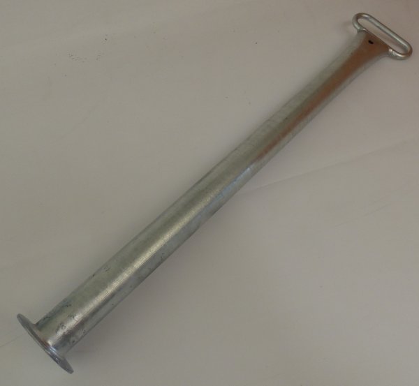 Hecksttze feuerverzinkt ⌀48mm , Ecksttze, Anhnger-Sttze