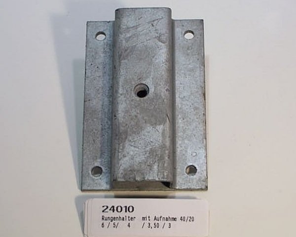 Rungenhalterung mit 40mmx20mm Aufnahme