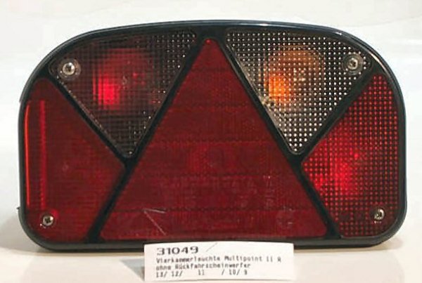 Multipoint II Leuchte rechts ohne R�ckfahrscheinwerfer