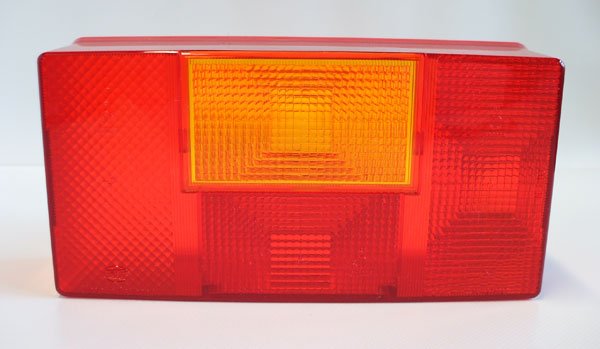Vierkammerleuchte Lichtscheibe Hella klemmbar - rechts(quer)