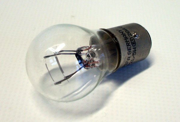 24V Gl�hlampe 2 Faden 21/5 Watt
