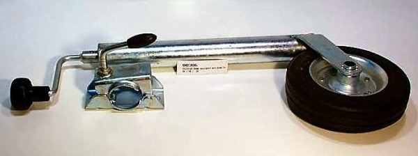 St�tzrad verst�rkt 48mm mit Klemmschelle