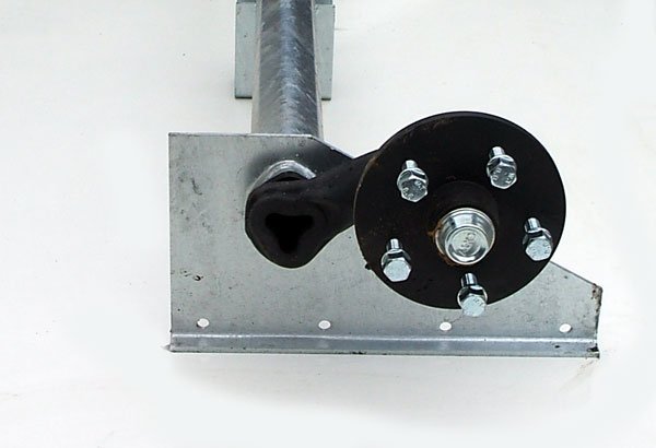 Achse Alko passend f�r Koch U3, U4 ,U5 750kg, f�r 60er Zurohr