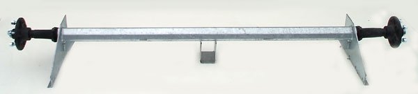 Achse,  Alko passend f�r Koch U6, U7 , 750kg, f�r 70Zugrohr