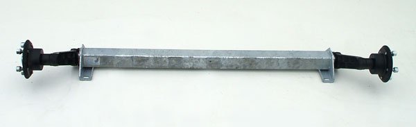 Achse ungebremst, Laufachse Nieper 750kg,160cm Auflage, 5Loch