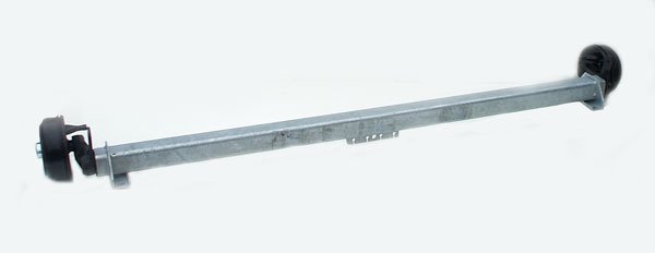 Achse gebremst Knott/Nieper 1500kg, Auflagema� 140cm, 5Loch