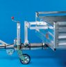 Bagger-L�ffelablage f�r Koch Tandem- Anh�nger