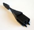 T-Adapter fr Aspck  1x 2erStecker auf 2x 2er Kupplung