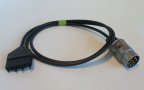 Hauptanschlu�kabel 2m mit 7pol. Stecker+2x6poliger Buchse