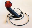1x Umri�leuchte am Gummiarm, 2m Kabel, 2er Stecker
