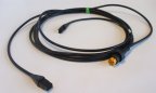 Anschlu�kabel 360cm lang, links  Bajonett/6Polstecker+DC