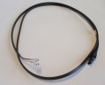 Anschlu�kabel 1,5m lang,  2poliger Asp�ck Stecker /Flachstecker