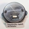 Aspck Innenleuchte Inpoint, rund ⌀12 cm, mit Schalter