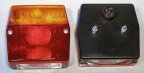 ASPCK Dreikammerleuchte Minipoint links/rechts passend, mit Bajonett-Anschlu, mit Kennzeichenbeleuchtung