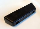 Rampenpuffer, Gummipuffer L21xB5xH6cm mit Metallkern