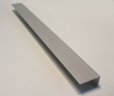 Einfa�profil Alu eloxiert f�r 30 mm Alubordw�nde ohne Nase