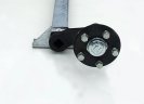 Achse ungebremst, Laufachse Nieper 750kg,160cm Auflage, 5Loch
