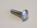 1x Schloschraube ohne Mutter 6x25mm Nirosta